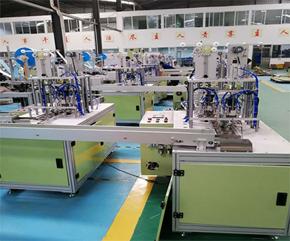 自動化口罩生產(chǎn)機臺解決方案